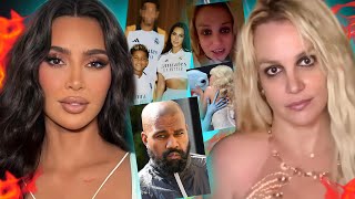 KIM KARDASHIANS KIDS Want to REPLACE KANYE WEST amp BRITNEY SPEARS Fans CONCERNED Over BIZARRE Video [upl. by Zenobia]