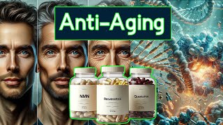 Top 3 Antiaging supplements NMN Resveratrol and Quercetin [upl. by Rybma]