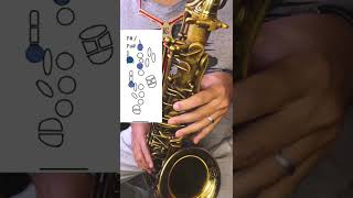 Sax Tip 4 Altissimo FingeringSobreagudos High NotesAlto SaxCristian Romero saxtip saxtutorial [upl. by Saxon155]