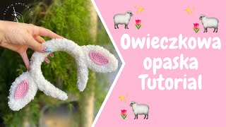 Owieczkowa opaska Tutorial [upl. by Rosetta]