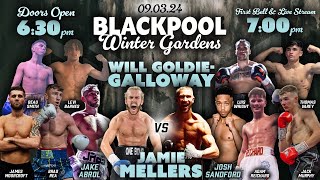 VIP Boxing Promotions live from Blackpools Winter Gardens  9 Mar 2024 [upl. by Naresh]