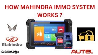 MAHINDRA IMMOBILIZER SYSTEM DIAGNOSTICS mahindra immobilizer keyprogramming autel scanner [upl. by Eryt]