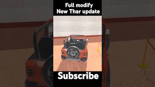 New full modified Thar Indian theft auto newupdate shorts modify thar indiantheftauto update [upl. by Anidam]