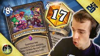 SOMEHOW I made it to RANK 17 with this Rogue  Hearthstone Thijs [upl. by Edlun]