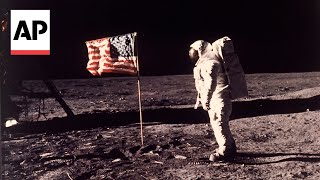 WATCH Footage from the 1969 Apollo 11 moon landing [upl. by Andreana]