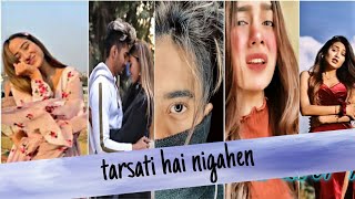 tarasti hai nigahen reels  insta reels [upl. by Nycila]