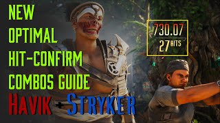 Mortal Kombat 1 Havik Stryker NEW Combos Guide 73 Damage [upl. by Imotih]