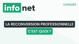 La reconversion professionnelle cest quoi  définition aide lexique tuto explication [upl. by Om]