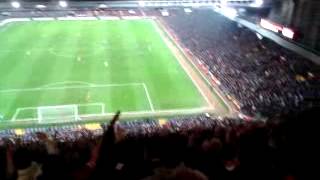 Man Utd fans singing  Sit down Mourinho 5 [upl. by Conover]