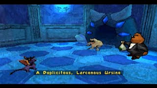 Spyro 3  Cutscene 10 A Duplicitous Larcenous Ursine [upl. by Lusty]