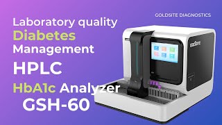 Goldsite GSH60 Automatic HPLC HbA1c Analyzer [upl. by Nosnor]