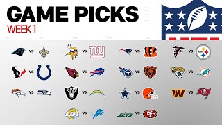 Week 1 Game Picks [upl. by Nolyar]