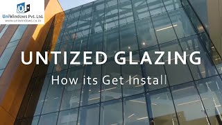 How Unitized Structural Glazing is Installed [upl. by Assiar81]