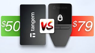 Tangem vs Trezor Safe 3 Budget Wallet Battle [upl. by Feriga]