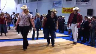 FOOTLOOSE  COUNTRY LINE DANCE  GODERVILLE  151212 [upl. by Jonati]