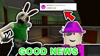 MINITOON RESPONDS TO HATE  NEW PIGGY UPDATE [upl. by Barmen]