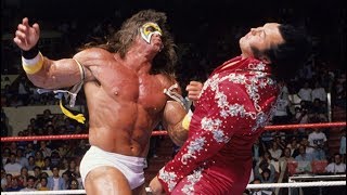 FULL MATCH  Ultimate Warrior vs The Honky Tonk Man  Intercontinental Title Match SummerSlam 1988 [upl. by Olympie]