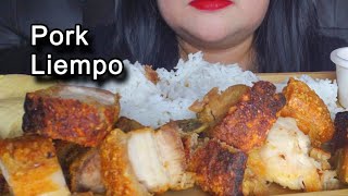 PORK LIEMPO WITH GRAVY PHILIPPINES VIRAL mukbang asmr [upl. by Nnaik]