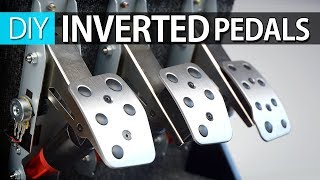 HOW TO MAKE LOGITECH INVERTED PEDALS DIY [upl. by Ehrman]