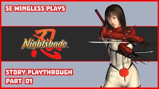 Nightshade PS2 Hibana playthrough  Part 01 [upl. by Enyrat]