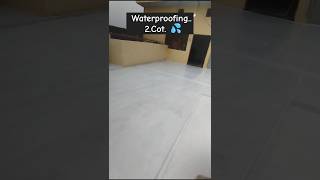 Waterproofing Made EASY💦💦💦💦💦shorts art home interiordesign painting [upl. by Spiros]