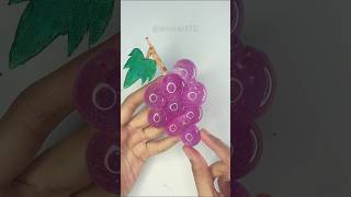 🍇 DIY Grape Squishy with Nano tape shorts diy diycrafts shortvideo fyp viralvideo [upl. by Anawd981]