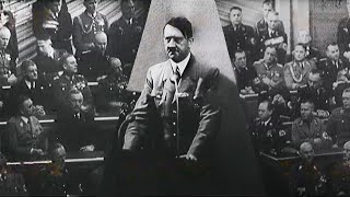 Hitler Speeches  Rearmament Addresses  Stock Footage [upl. by Meeka602]