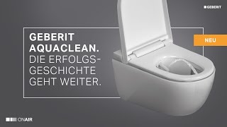 Geberit AquaClean Alba Die DuschWC Erfolgsgeschichte geht weiter [upl. by Belding536]