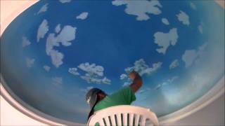 Dome CeilingPainting part 8 [upl. by Arhat]