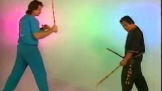 Lameco Eskrima Double Stick Drill with Punong Guro Edgar Sulite [upl. by Latoniah]