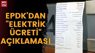 EPDKdan elektrik ücretlerine ilişkin açıklama quotDağıtım şirketi elektrik satışı yapmamaktadırquot [upl. by Ycnay]