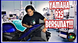 Tutorial Pemasangan Fenderless Yamaha r25 [upl. by Shargel]