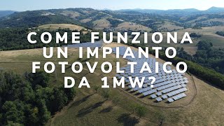 Come funziona un impianto fotovoltaico da 1 Megawatt [upl. by Eiznekcm]