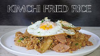 Kimchi Fried Rice  Kimchi Fried Rice Recipe  Easy Kimchi Fried Rice [upl. by Eelessej409]