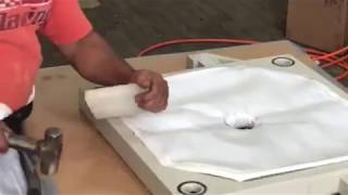 Demonstration of Filter Press Cloth Installation [upl. by Tilford867]