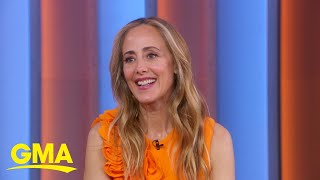 Kim Raver discusses new Greys Anatomy season [upl. by Horst]