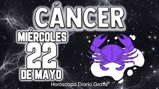 😖𝐏𝐑𝐄𝐏𝐀𝐑𝐀𝐓𝐄 𝐏𝐀𝐑𝐀 𝐋𝐋𝐎𝐑𝐀𝐑 𝐂𝐎𝐍 𝐄𝐒𝐓𝐎😭 cáncer ♋ Horóscopo diario 22 DE MAYO 2024🔮 horoscopo de hoy new [upl. by Rhody508]