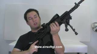 Airsoft GI  Classic Army M14 EBR Full Metal AEG [upl. by Onaicnop610]