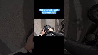 Motocyklowa kontrola trzeźwości 🚔👮‍♂️ motocykle motocyklista motovlog policja kontrola [upl. by Hokanson]