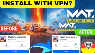 How to download MWT Tank Battles 2024 [upl. by Verada]