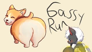 Gassy Run Gameplay Corgi fart ad [upl. by Anilosi637]