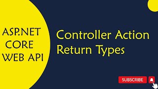 ASPNET Core WEB API  10 Controller Action Return Types in ASPNET Core Web API in Telugu [upl. by Aryt]