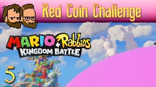 Red Coin Challenge  Lets Play MARIO  RABBIDS KINGDOM BATTLE  Press Press Pass  ep5 [upl. by Sinnod551]