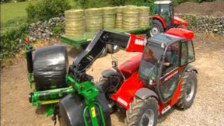 McHale R5 Round Bale Handler English [upl. by Derriey]