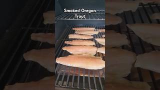 First Treager Smoking Trout oregon fishing trout [upl. by Eikkin]