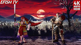 Senryo Kyoshiro vs Warden Hardest AI  Samurai Shodown [upl. by Weinreb404]