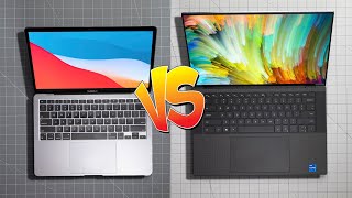 M1 MacBook Air VS Dell XPS 15 9510 Why Pay TWICE As Much [upl. by Meggy]