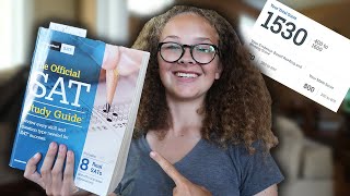 How I Got a 1500 on the SAT  ONE WEEK Study Plan Prep Tips [upl. by Enyamert551]