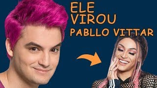 Transformei o Felipe Neto em Pabllo Vittar  4 Troca de Identidade PHOTOSHOP [upl. by Imuyam]