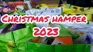 HUGE Christmas Hamper Haul 2023 [upl. by Cassandry]